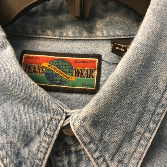 Denim button down shirt - Picture 3 of 3